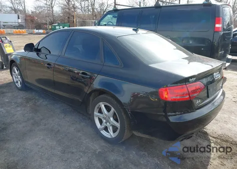2009 Audi A4 2.0T Premium z USA, uszkodzony, nr VIN WAULF78K49N014751